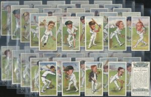 Player (John) - 'Cricketers Caricatures by RIP' (1926) - Complete Set