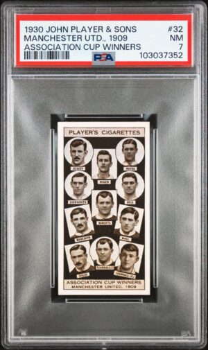 Player (John) - 'Association Cup Winners' (1930) - Man Utd 1909 **PSA7**