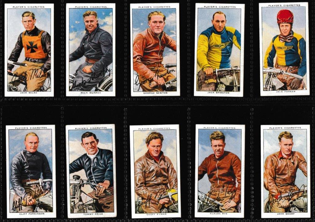 Player (John) - 'Speedway Riders' - (1937) - Complete Set Player (John) - 'Speedway Riders' - (1937) - Complete Set