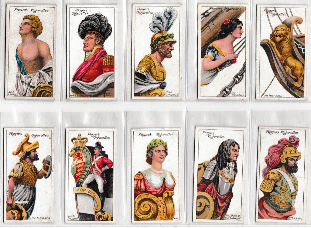 Player (John) - 'Ships Figureheads' (1931) - Complete Set Player (John) - 'Ships Figureheads' (1931) - Complete Set