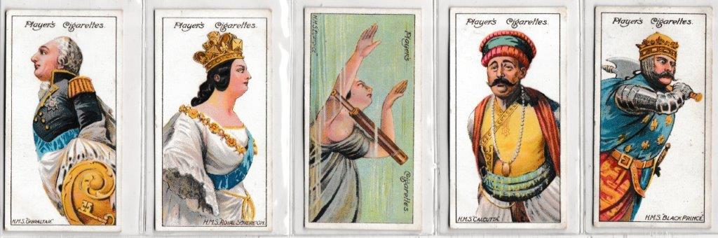Player (John) - 'Ships Figureheads' (1931) - Complete Set Player (John) - 'Ships Figureheads' (1931) - Complete Set