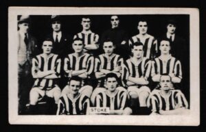 Pluck - 'Famous Football Teams' (1922) - Card #10 - Stoke F.C.
