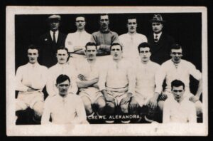 Pluck - 'Famous Football Teams' (1922) - Card #13 - Crewe Alexandra