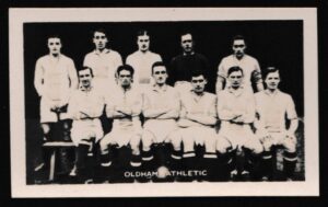 Pluck - 'Famous Football Teams' (1922) - Card #14 - Oldham Athletic