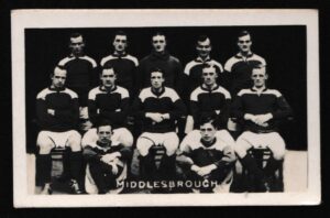 Pluck - 'Famous Football Teams' (1922) - Card #21 - Middlesbrough