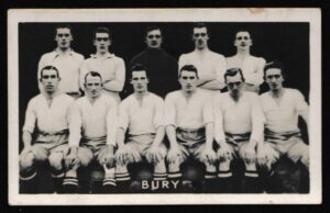Pluck - 'Famous Football Teams' (1922) - Card #24 - Bury F.C.