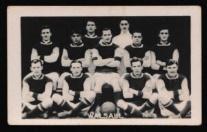 Pluck - 'Famous Football Teams' (1922) - Card #25 - Walsall F.C.