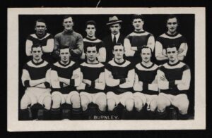 Pluck - 'Famous Football Teams' (1922) - Card #4 - Burnley F.C.