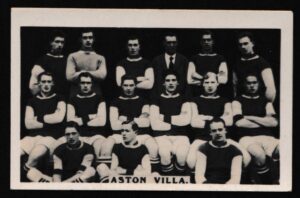 Pluck - 'Famous Football Teams' (1922) - Card #5 - Aston Villa F.C.