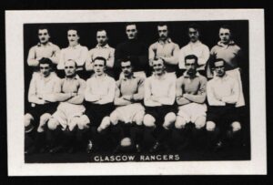 Pluck - 'Famous Football Teams' (1922) - Card #6 - Glasgow Rangers