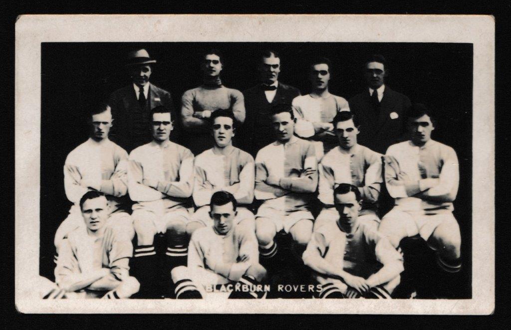 Pluck - 'Famous Football Teams' (1922) - Card #8 - Blackburn Rovers Pluck - 'Famous Football Teams' (1922) - Card #8 - Blackburn Rovers
