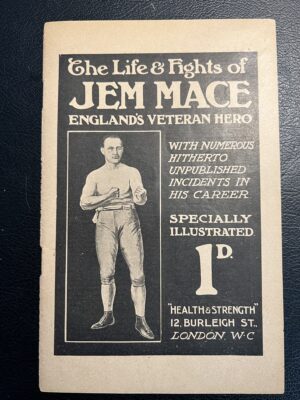 Health & Strength - 'The Life & Fights of Jem Mace' (1909) - Boxing Magazine Health & Strength - 'The Life & Fights of Jem Mace' (1909) - Boxing Magazine