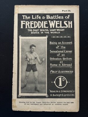 Health & Strength - 'The Life & Battles of Freddie Walsh - Part I' (1909) - Boxing Magazine Health & Strength - 'The Life & Battles of Freddie Walsh - Part I' (1909) - Boxing Magazine
