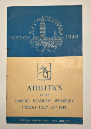 London Olympics - 'Athletics Empire Stadium Wembley - Friday July 30th' (1948) - Official Programme