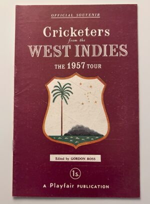 Playfair - 'Cricketers from the West Indies in England' (1957) - Official Tour Programme