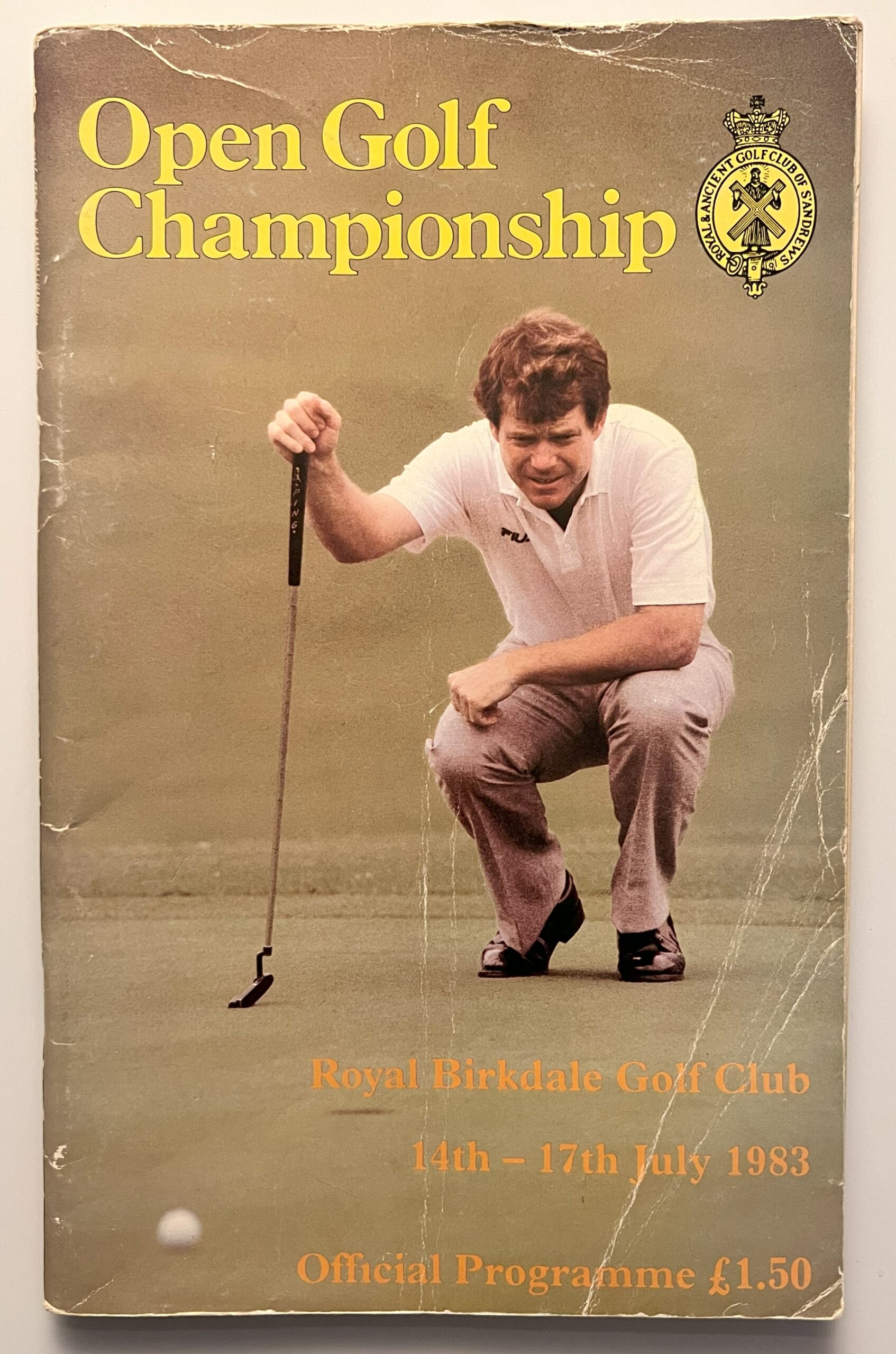 Open Golf Championship - 'Royal Birkdale - Signed Tom Watson (Winner)' (1983) - Official Programme Open Golf Championship - 'Royal Birkdale - Signed Tom Watson (Winner)' (1983) - Official Programme