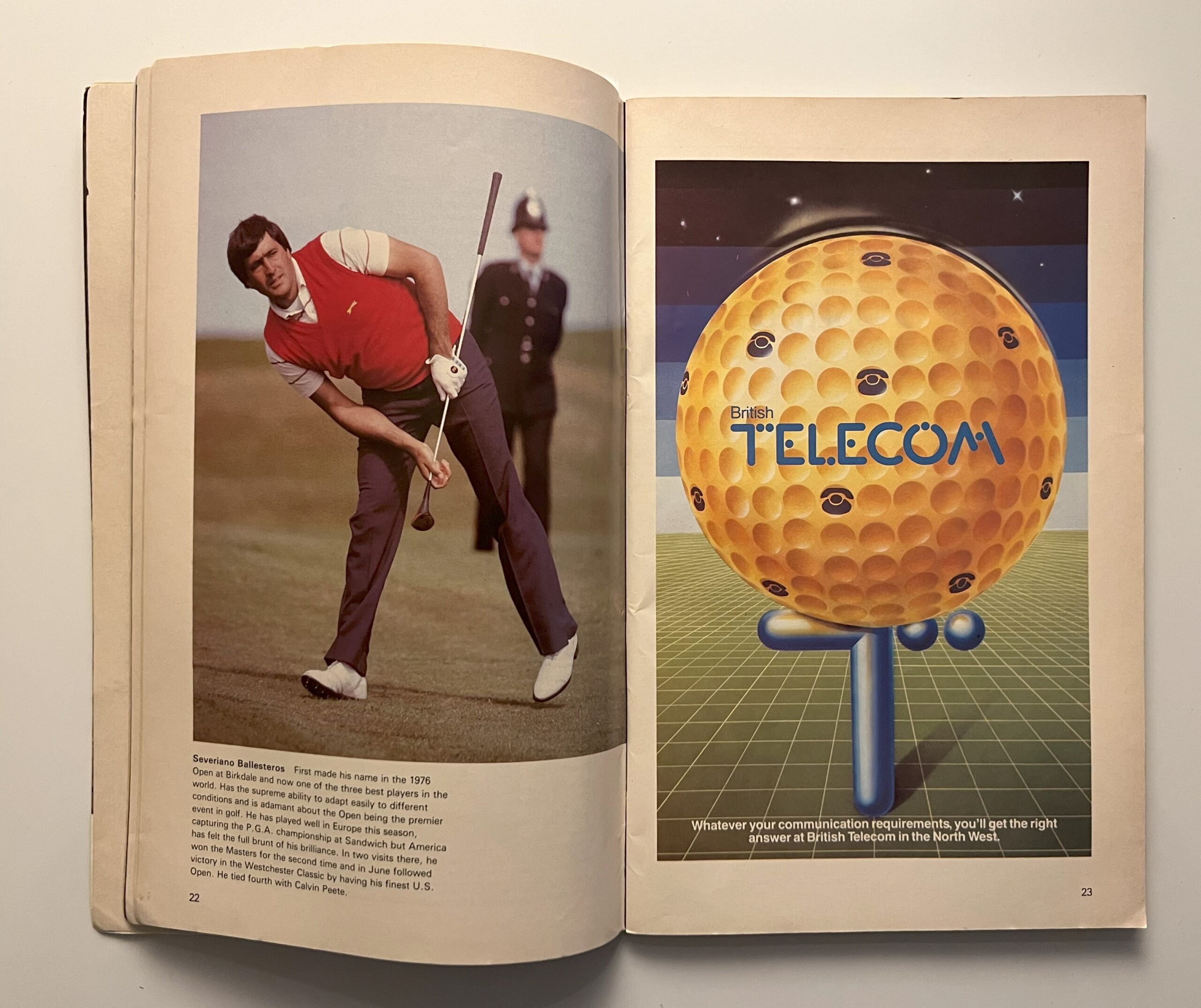 Open Golf Championship - 'Royal Birkdale - Signed Tom Watson (Winner)' (1983) - Official Programme Open Golf Championship - 'Royal Birkdale - Signed Tom Watson (Winner)' (1983) - Official Programme