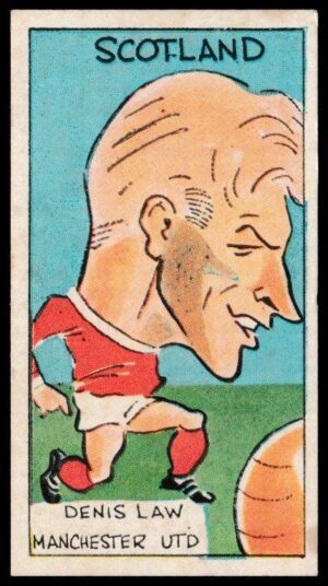 Reddish Maid - 'International Footballers of Today' - Card #21 - Denis Law (Manchester Utd)