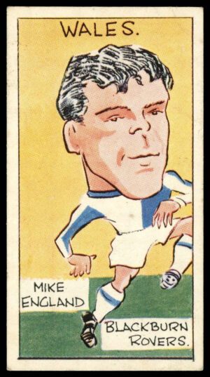 Reddish Maid - 'International Footballers of Today' (1966) - Mike England (Blackburn Rovers)