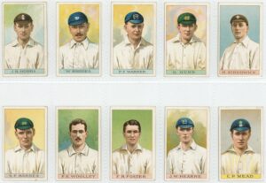Reeves' Chocolate - 'Cricketers' (1912) - Complete Set