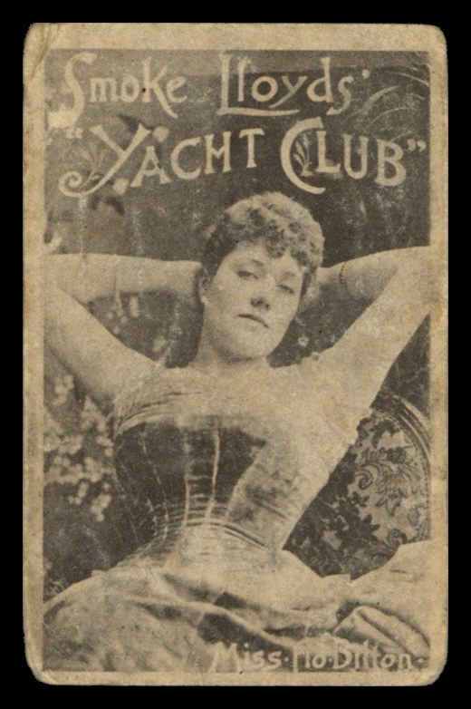 Richard Lloyd - 'Actresses Celebrities & Yachts' (1900) - Miss Flo. Ditton Richard Lloyd - 'Actresses Celebrities & Yachts' (1900) - Miss Flo. Ditton