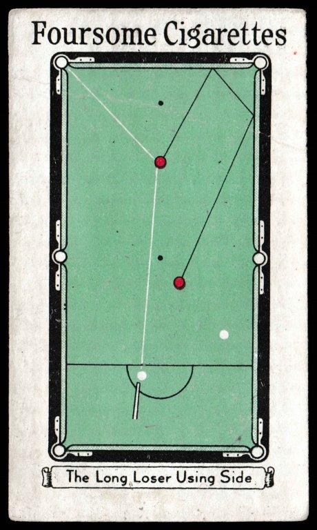 Sinclair (Robert) - 'Billiards by Willie Smith (S1)' (1926) - The Long Loser using Side Sinclair (Robert) - 'Billiards by Willie Smith (S1)' (1926) - The Long Loser using Side