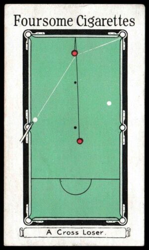 Sinclair (Robert) - 'Billiards by Willie Smith (S1)' (1926) - A Cross Loser