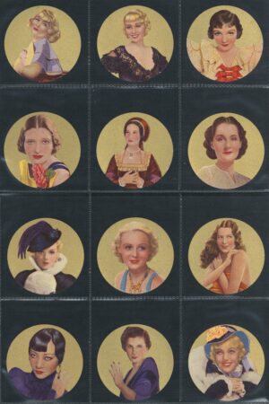 Rothman's - 'Beauties of the Cinema' - Part Set (1936)