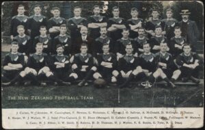 Millar & Lang - 'New Zealand Football Team' (1905) - Unused Postcard