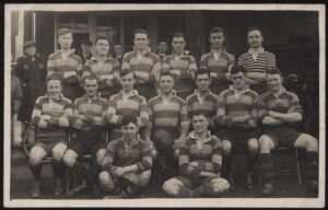 Real Photo - '' () - Unused Rugby Postcard