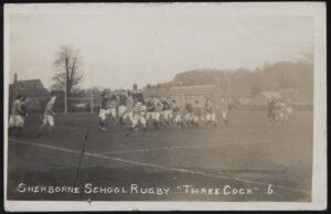 Real Photo - 'Sherborne School "Three Cock"' () - Unused Postcard
