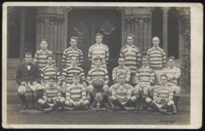 Real Photo - 'Celestials Rugger 1909-1910' (1909) - Unused Postcard