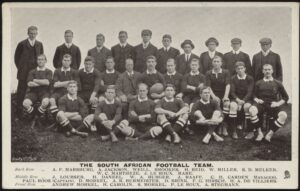 Tuck's - 'The South African Rugby Team' (1906) - Unused Postcard