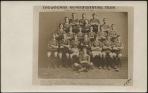 Real Photo - 'Toowoomba Rugby Team - Brisbane 1913' (Undated) - Unused Postcard