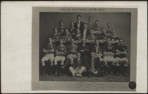 Real Photo - 'Valley Football Club - Brisbane 1911' (Undated) - Unused Postcard