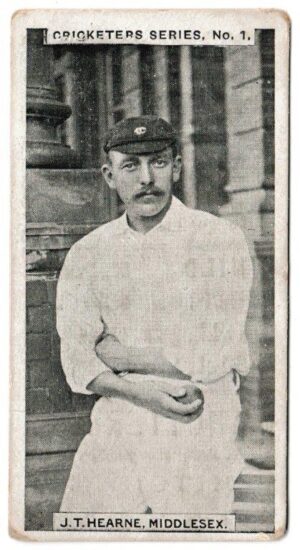 Rutter - 'Cricketers Series' (1901) - J.T. Hearne (Middlesex)