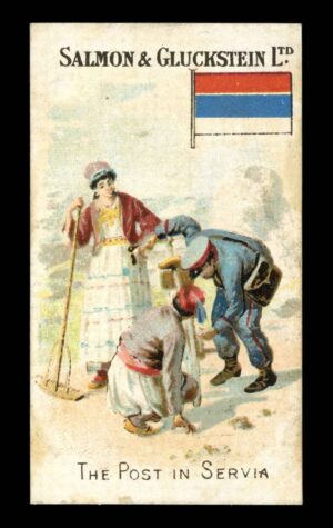 Salmon & Gluckstein - 'Post in Various Countries' (c1900) - Servia (Serbia)