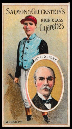 Salmon & Gluckstein - 'Owners & Jockeys' (c1900) - Allsopp - Mr. C.D. Rose