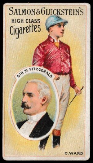Salmon & Gluckstein - 'Owners & Jockeys' (c1900) - C. Ward - Sir M. Fitzgerald