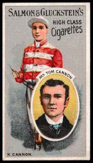 Salmon & Gluckstein - 'Owners & Jockeys' (c1900) - K. Cannon - Mr Tom Cannon **PSA3**