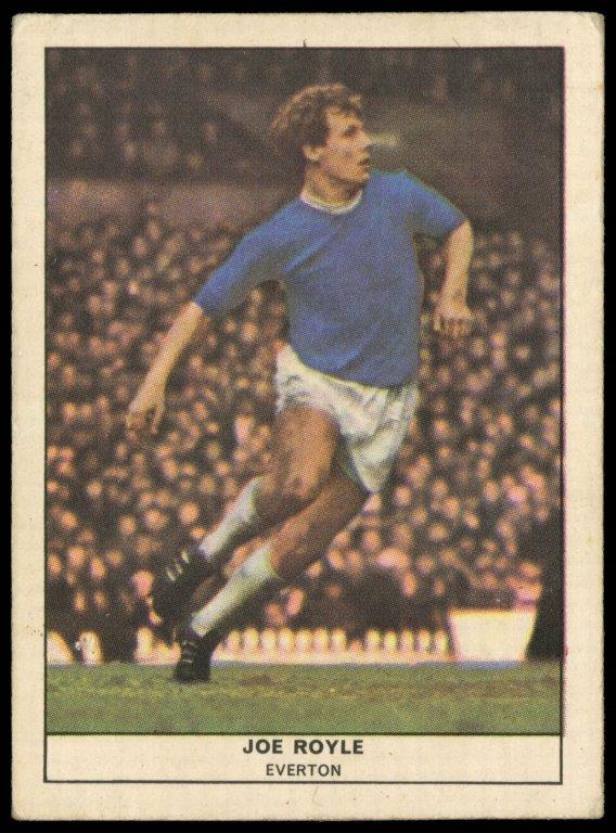 Anglo Confectionery - 'Football Quiz' (1969) - Joe Royle (Everton) Anglo Confectionery - 'Football Quiz' (1969) - Joe Royle (Everton)