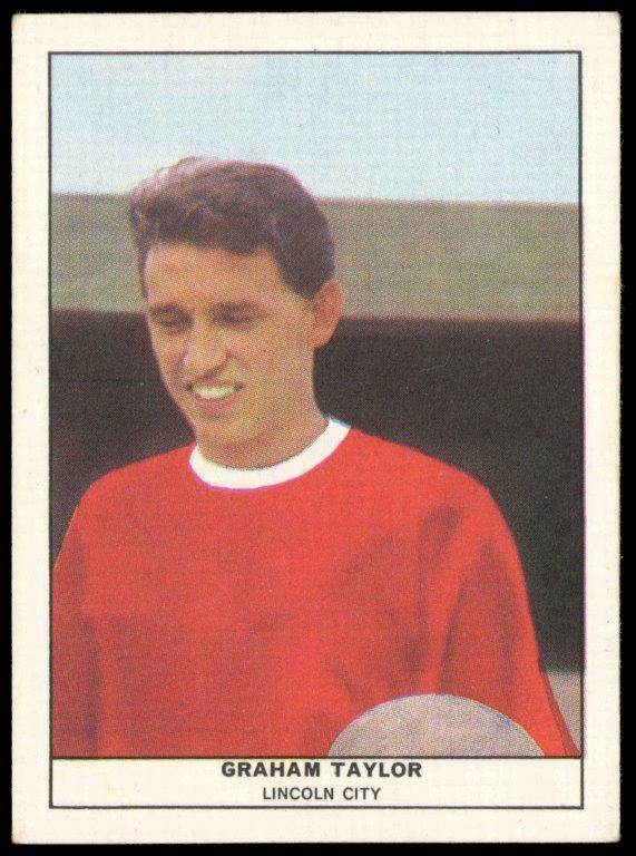 Anglo Confectionery - 'Football Quiz' (1969) - Graham Taylor (Lincoln City) Anglo Confectionery - 'Football Quiz' (1969) - Graham Taylor (Lincoln City)