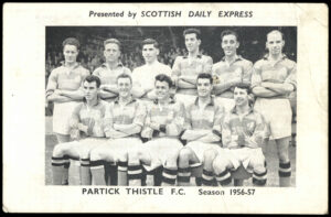 Scottish Daily Express - 'Scottish Football Teams' (1956) - Partick Thistle FC