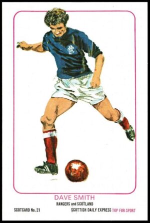 Scottish Daily Express - 'ScotCard - Dave Smith (Rangers)