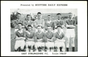 Scottish Daily Express - 'Season 1956-57' (1956) - East Stirlingshire F.C.