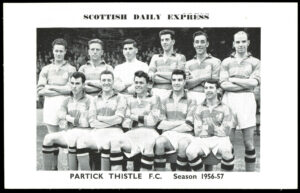 Scottish Daily Express - 'Season 1956-57' (1956) - Partick Thistle F.C.