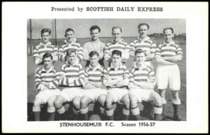Scottish Daily Express - 'Season 1956-57' (1956) - Stenhousemuir F.C.