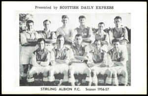 Scottish Daily Express - 'Season 1956-57' (1956) - Stirling Albion F.C.