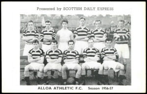 Scottish Daily Express - 'Season 1956-57' (1956) - Alloa F.C.