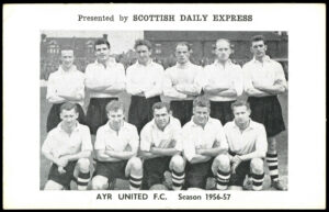 Scottish Daily Express - 'Season 1956-57' (1956) - Ayr United F.C.